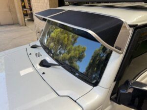 Suzuki Jimny Windscreen Sunvisor, Suzuki Jimny 2019 Onwards Mesh Windscreen Sunvisor.