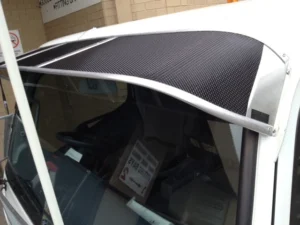 Mitsubishi/Fuso Canter 2006on Standard Cab Mesh Windscreen Sunvisor