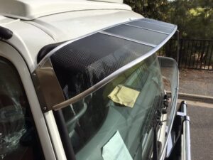 Mitsubishi/Fuso FM (Wide Cab) 2011on Mesh Windscreen Sunvisor